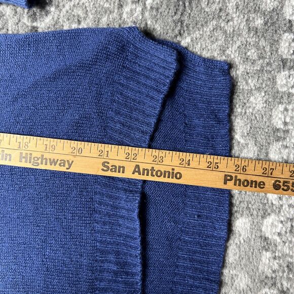 Kier + J Cashmere Ombre Blue Pullover Sweater Women's Size Small - Picture 4 of 7